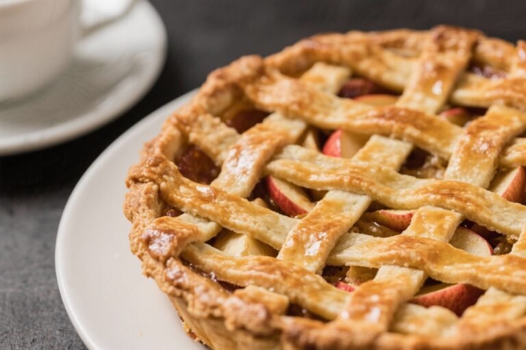 Lattice Crust Apple Pie with Big and Unforgettable Magic
