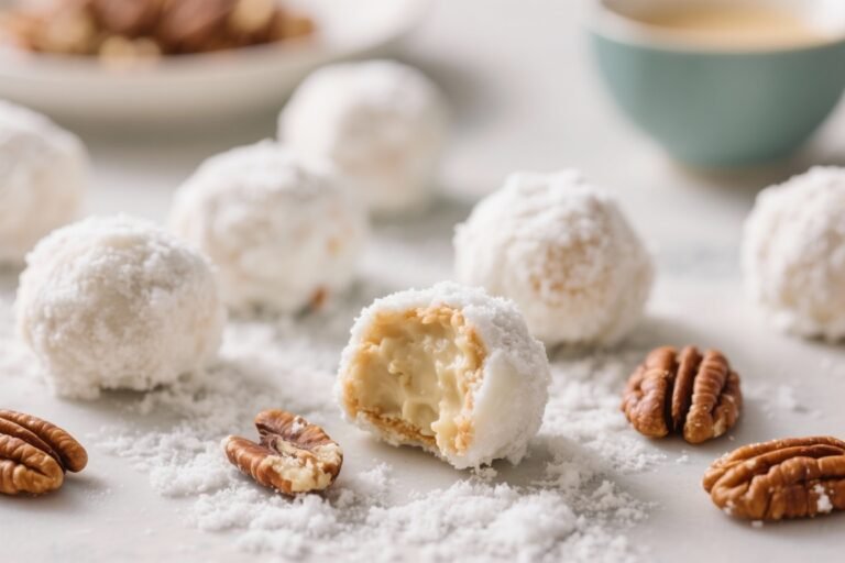 Easy Buttery Pecan Snowball Cookies for Melt in Your Mouth Sweetness