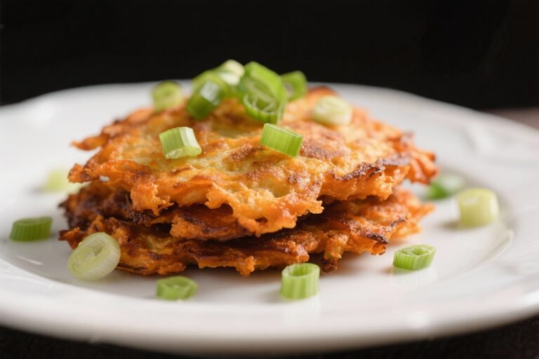 Easy Sweet Potato Latkes with Scallions That Hit the Spot