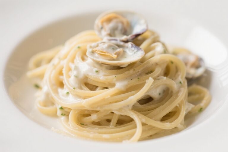 A Classic Linguine with White Clam Sauce Full of Bright Flavor