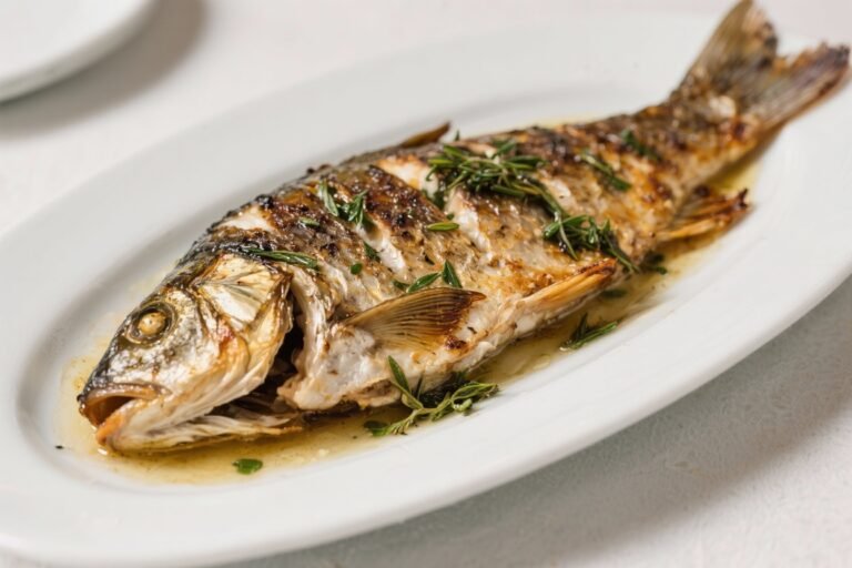 Baked Carp With Herbs – Simple, Fragrant, and Comforting
