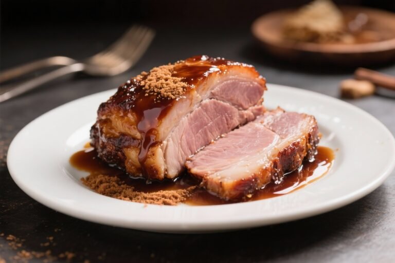 The Best Brown Sugar Maple Glazed Ham for Gatherings