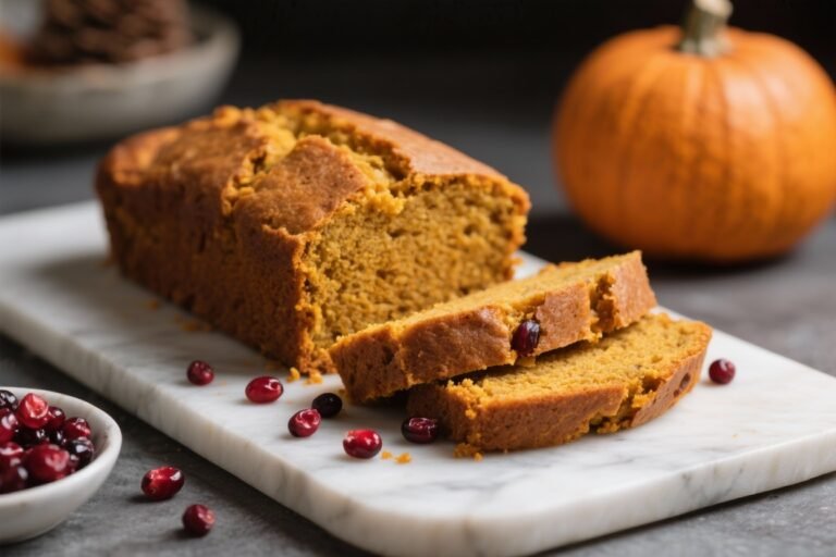 The Best Pumpkin Cranberry Bread for a Cozy Fall Treat