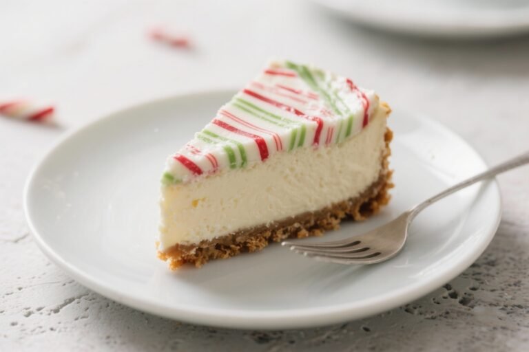 Peppermint Cheesecake – Creamy, Festive, and Easy to Make