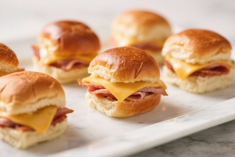 Easy Mini Ham and Cheese Sliders for Parties