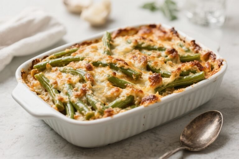 Easy Vegan Green Bean Casserole Everyone Will Love