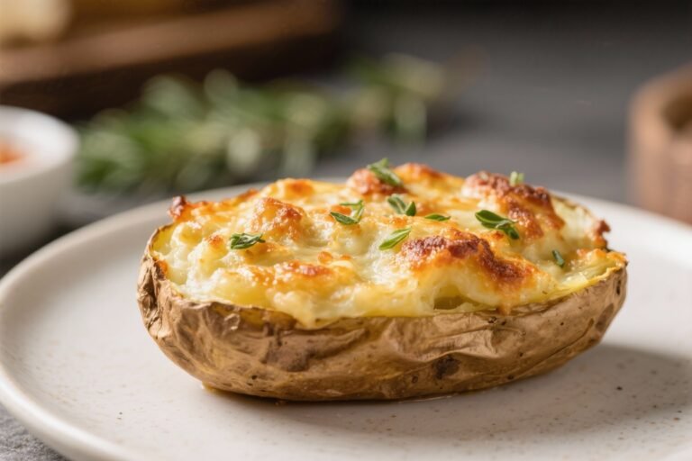 How to Make Easy Creamy Twice Baked Potatoes