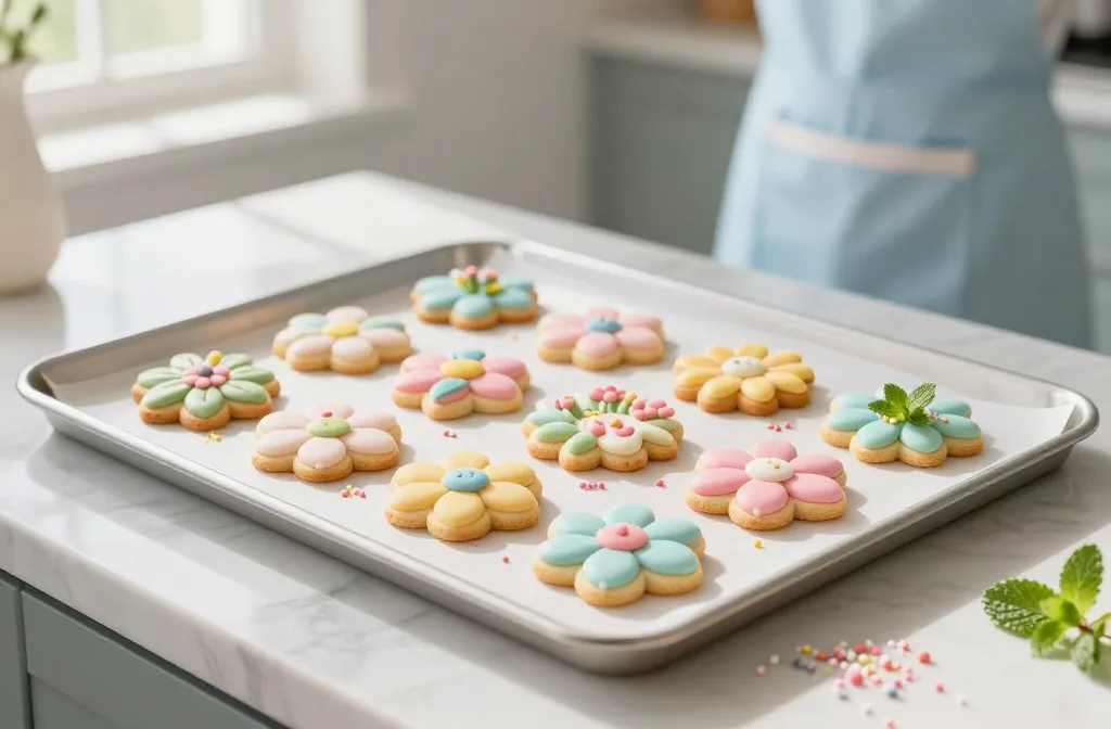 Baby in Bloom Cookies: a Bite of Spring Joy