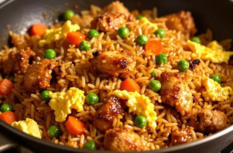 Triple-Punch Chicken Fried Rice Tricks