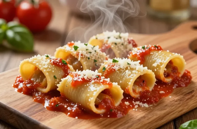 Stuffed Pasta Tubes: Cozy Comfort in Every Bite